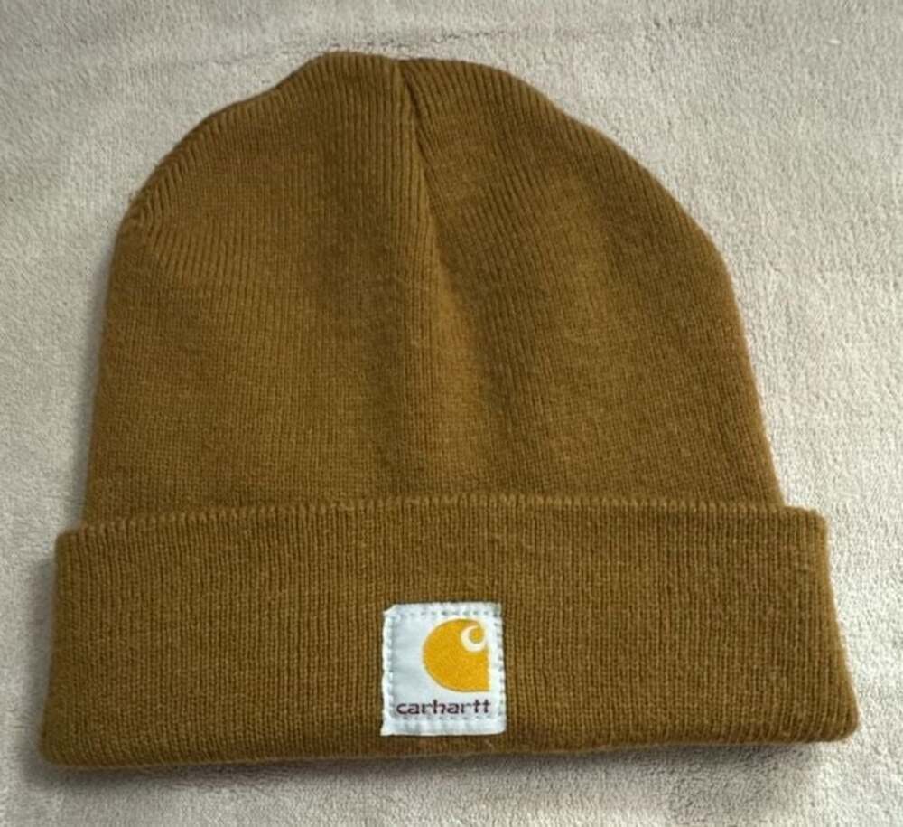Carhartt Youth Acrylic Watch Beanie Hat Brown